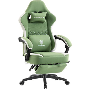 Dowinx Chair LS-66D57E Extended Footrest Green Dowinx
