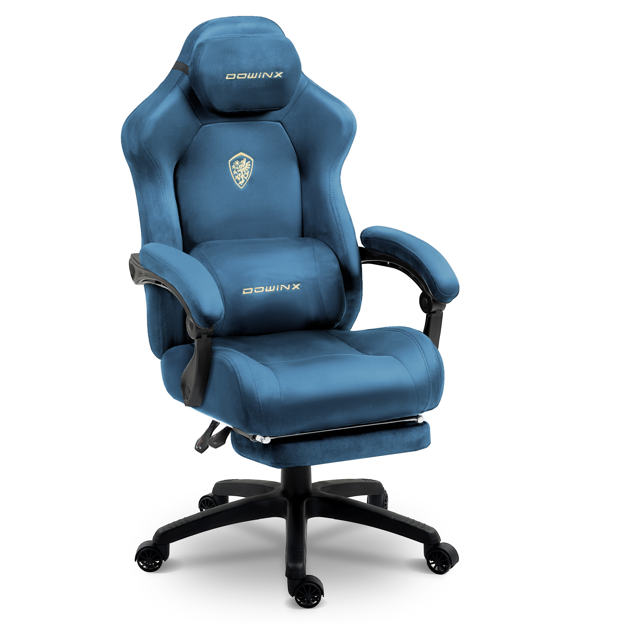 Dowinx Luxury Series Suede LS-66D68E Blue dowinx-gaming-chair.EU