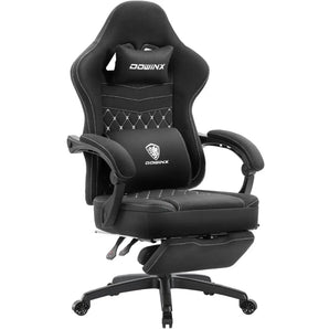 Dowinx Chair LS-66D57E Extended Footrest Black Dowinx