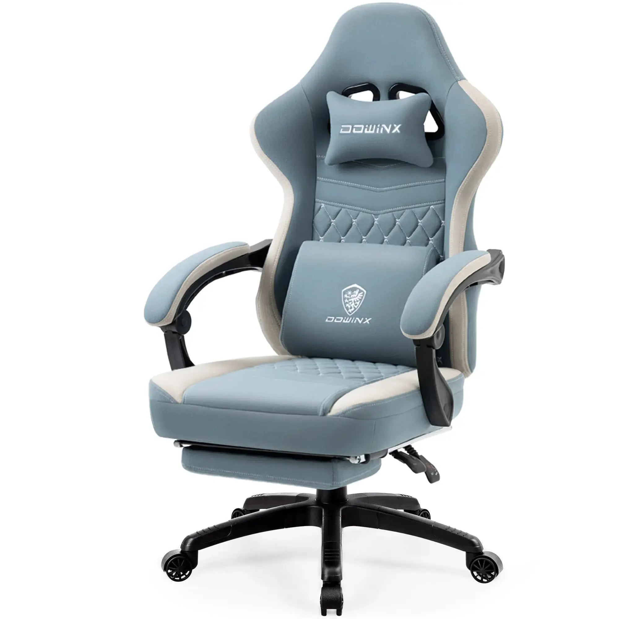 Dowinx Gaming Chair 6657D - Ergonomic Fabric Design for Comfort